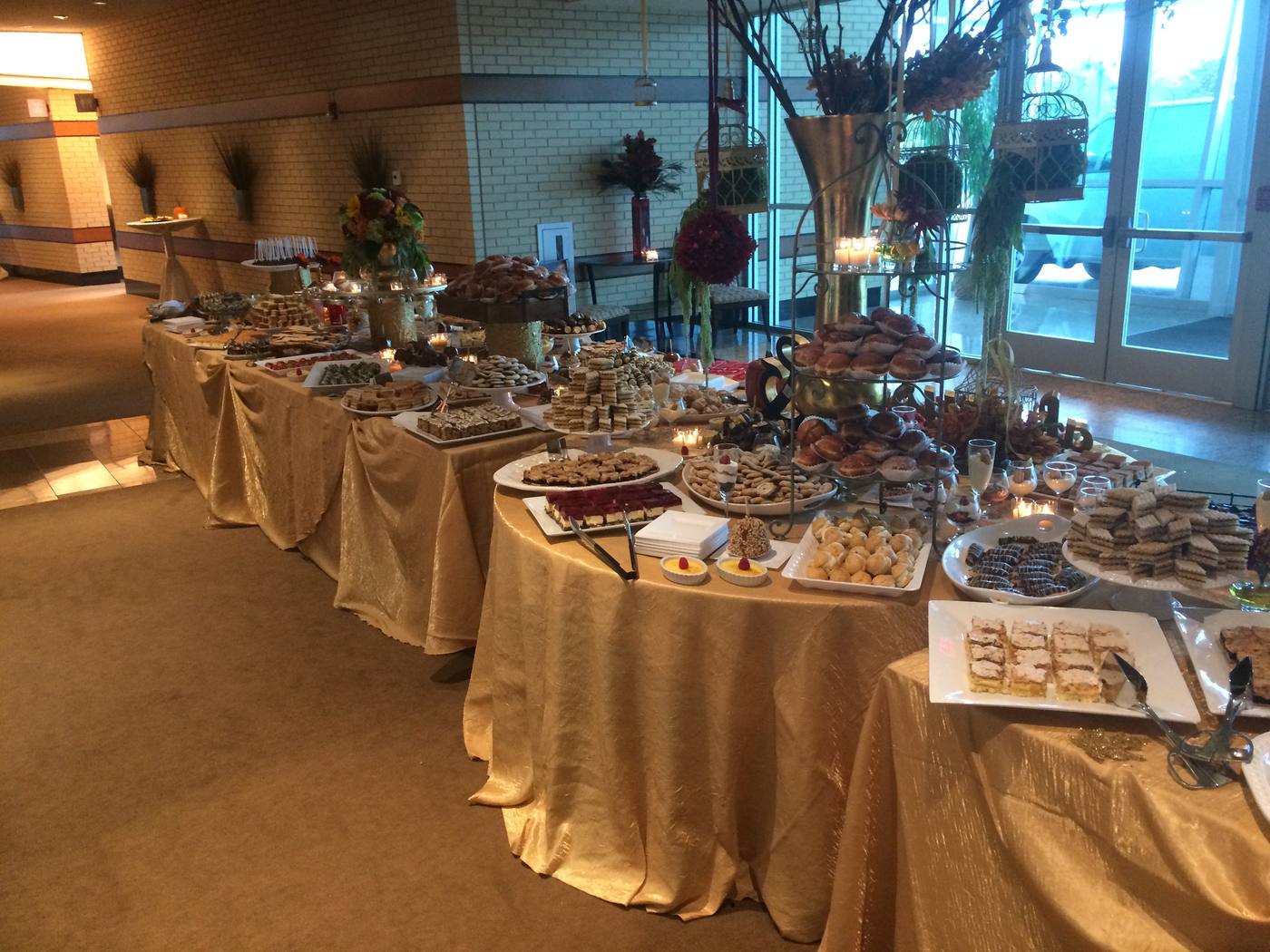 Banquet station set for high-count service